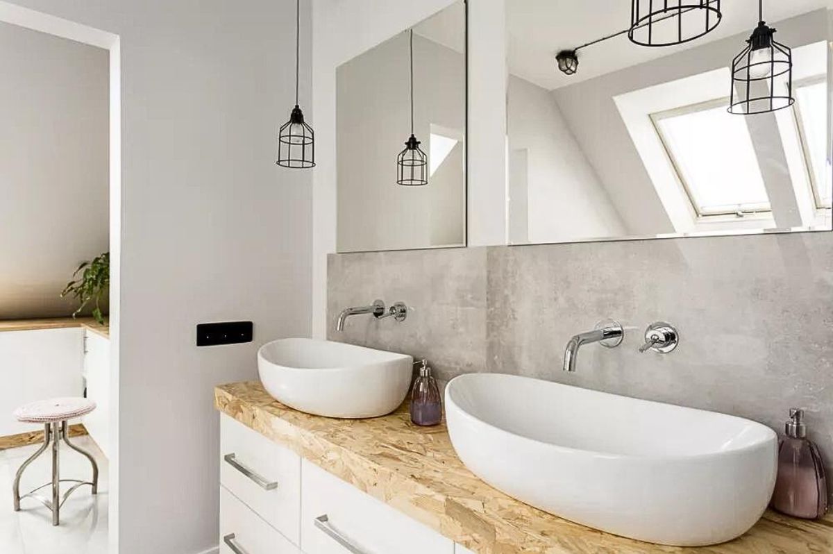 salle de bain au style minimaliste